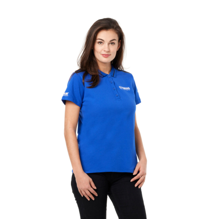 Paddock Blue Essentials Damen-Poloshirt