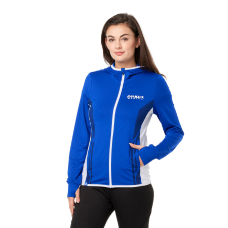 Paddock Blue Performance Damen-Kapuzenpullover