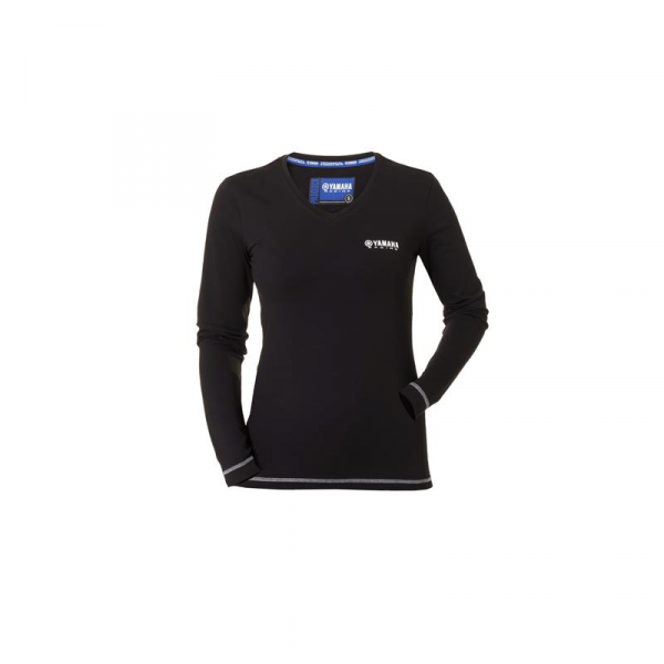Paddock Blue Langarm-T-Shirt für Damen    schwarz