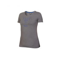 Damen-T-Shirt Carson mit MT-Aufdruck / grau